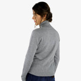 100% Kaschmir Rollkragenpullover Natur