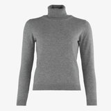 100% Kaschmir Rollkragenpullover Natur