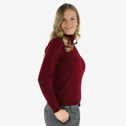 100% Kaschmir Rollkragenpullover