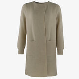100% Kaschmir Longcardigan Undral Natur